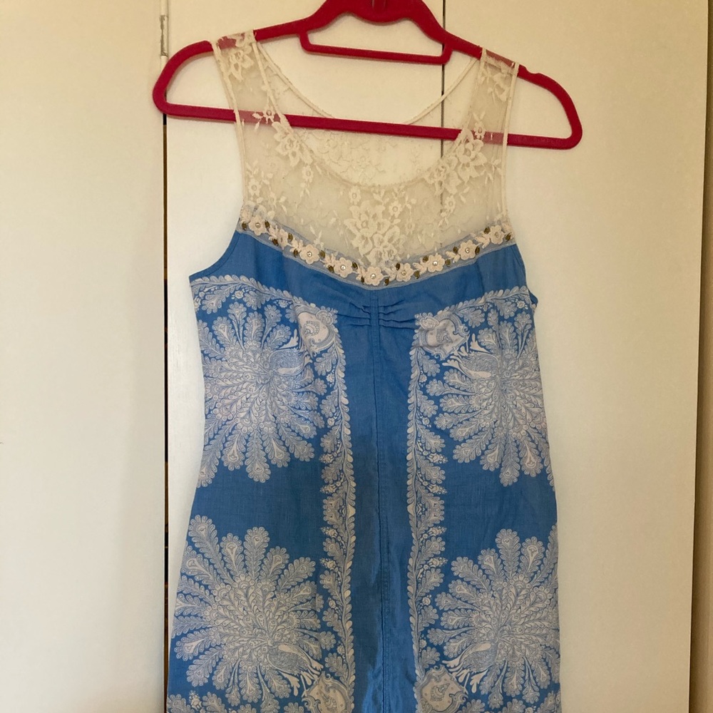 Lacey Sky Blue Free People Dress